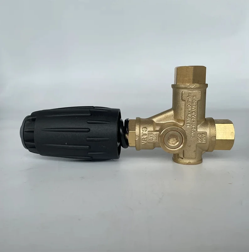 310bar 4500psi 40 L/Min high-pressure cleaning machine compatible with Tecomer brass VRT3 adjustable unloading valve black
310bar 4500psi 40 L/Min high-pressure cleaning machine compatible with Tecomer brass VRT3 adjustable unloading valve black
