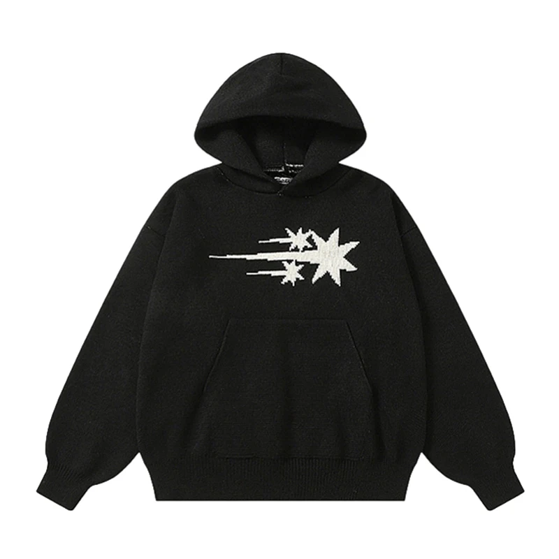 Свитер Niceghostclub в корейском стиле, классический пуловер с капюшоном в стиле ретро, мужской и женский уличный оверсайз, теплый трикотаж
Свитер Niceghostclub в корейском стиле, классический пуловер с капюшоном в стиле ретро, мужской и женский уличный оверсайз, теплый трикотаж