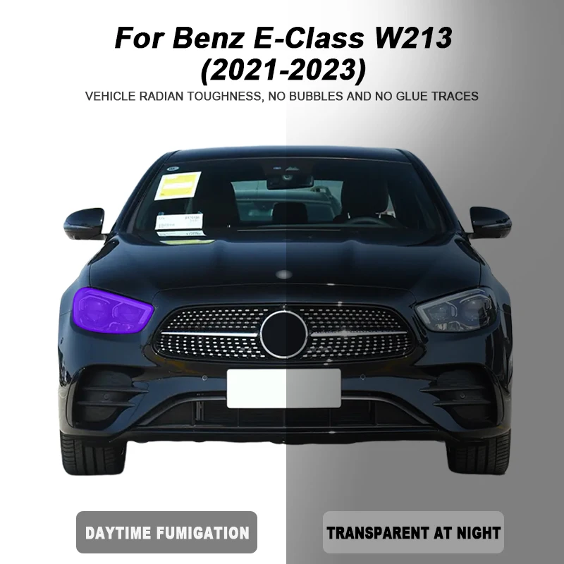 PPF TPU Smart Photochromic Headlight Protection Film Self-healing Anti-scratch Film For Mercedes Benz E Class W213 2021-2023
PPF TPU Smart Photochromic Headlight Protection Film Self-healing Anti-scratch Film For Mercedes Benz E Class W213 2021-2023