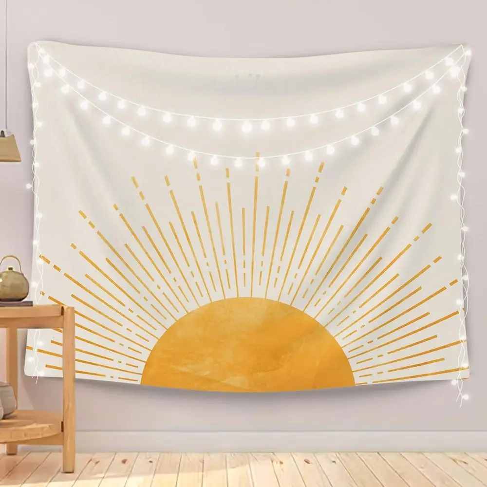 Sunshine Boho Tapestry for Girls' Bedroom, Abstract Art Wall Hanging, 50x60 Inch
Sunshine Boho Tapestry for Girls' Bedroom, Abstract Art Wall Hanging, 50x60 Inch