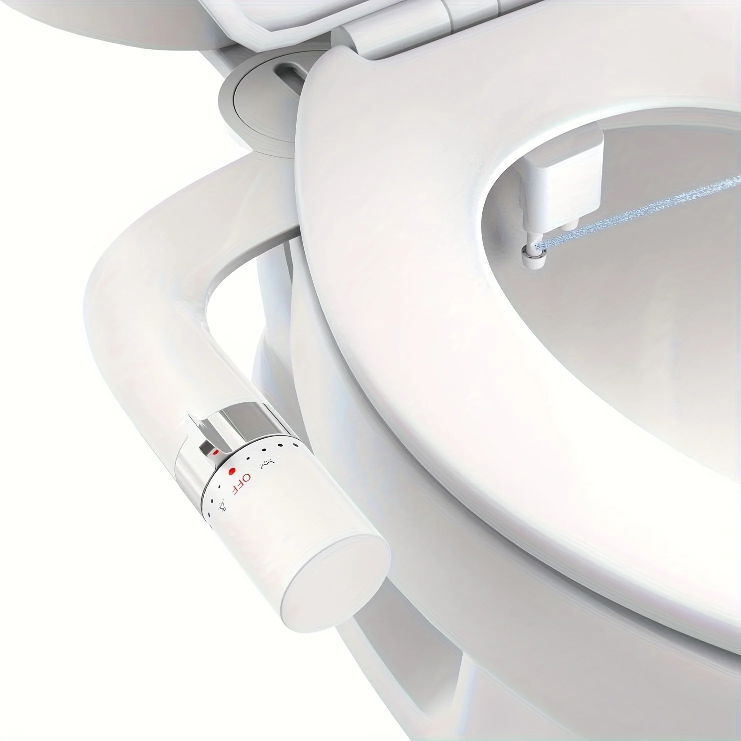 Toilet Bidet Add-On, Featuring Two Retractable Nozzles, Non-Electric Slim Design for Current Toilets, Water Pressure for Rear And Feminine Cleaning, Personal Hygiene Solution, Bathroom Enhancement | Stylish Bathroom Item | Sturdy Bathroom Equipment
Toilet Bidet Add-On, Featuring Two Retractable Nozzles, Non-Electric Slim Design for Current Toilets, Water Pressure for Rear And Feminine Cleaning, Personal Hygiene Solution, Bathroom Enhancement | Stylish Bathroom Item | Sturdy Bathroom Equipment