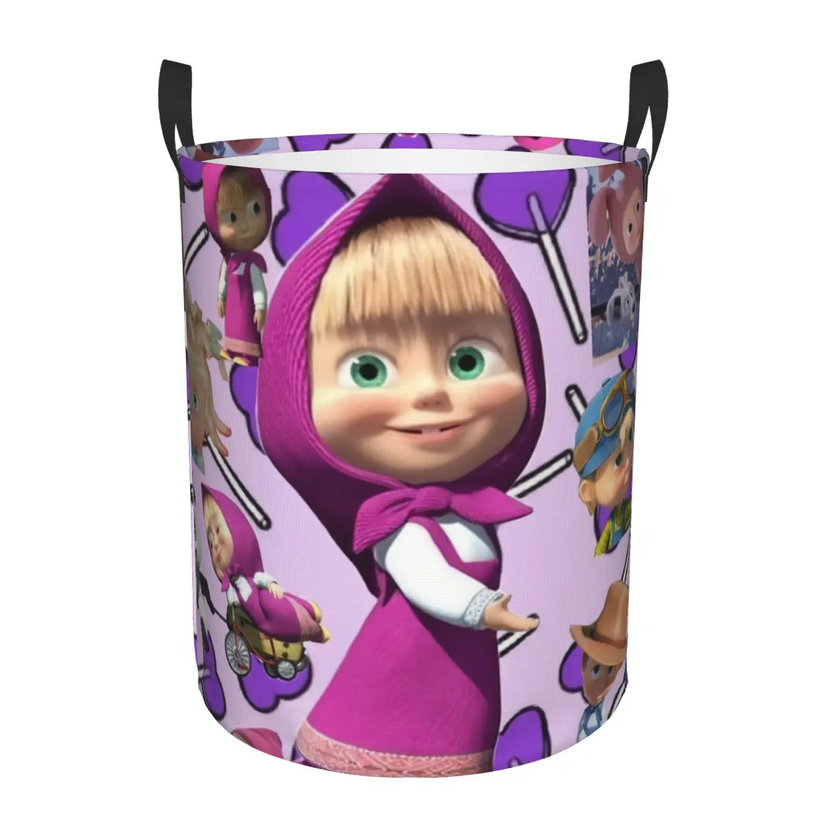 Custom Russia Cartoon M-Masha And The B-Bears Anime TV Laundry Hamper Large Storage Basket Girls Boys Toy Organizer
Custom Russia Cartoon M-Masha And The B-Bears Anime TV Laundry Hamper Large Storage Basket Girls Boys Toy Organizer