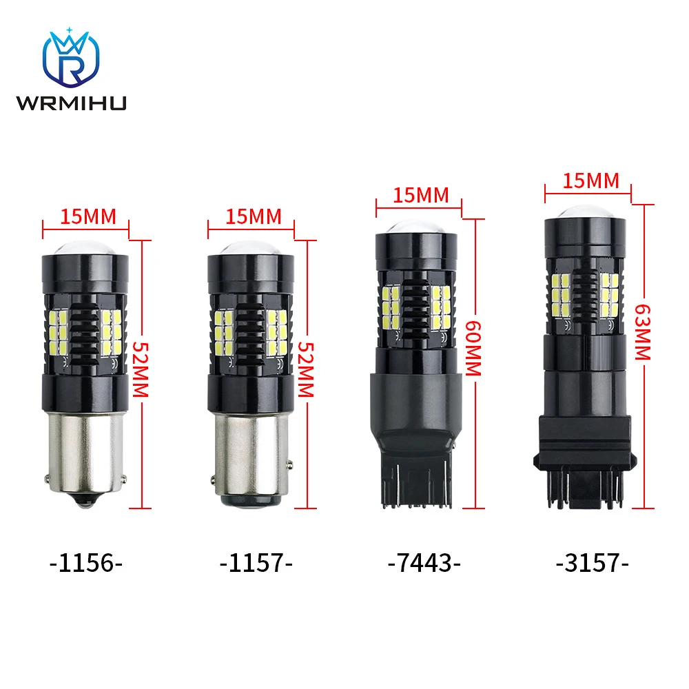 2 шт. 12 В постоянного тока 21 SMD 3030 Светодиодный точечный светильник 1156 1157 7443 3157 подходит для автомобильных противотуманных светильник, фонасветильник заднего хода, стоп-сигналов
2 шт. 12 В постоянного тока 21 SMD 3030 Светодиодный точечный светильник 1156 1157 7443 3157 подходит для автомобильных противотуманных светильник, фонасветильник заднего хода, стоп-сигналов