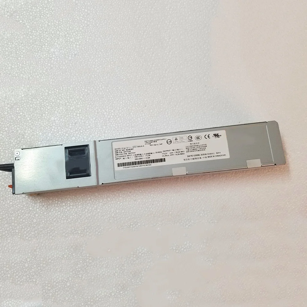 High Quality For IBM x3550X3650M3 DPS-460LB A 39Y7230 39Y7231 Power Supply 460W
High Quality For IBM x3550X3650M3 DPS-460LB A 39Y7230 39Y7231 Power Supply 460W
