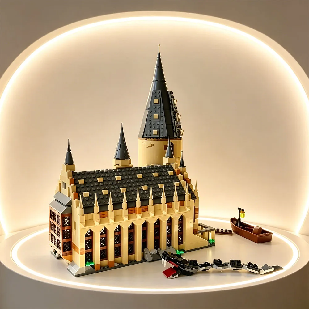 Magic School Great Hall Castle Building Blocks Creative Model Kit for Adults & Kids, Birthday Christmas Festival Party Gifts
Magic School Great Hall Castle Building Blocks Creative Model Kit for Adults & Kids, Birthday Christmas Festival Party Gifts