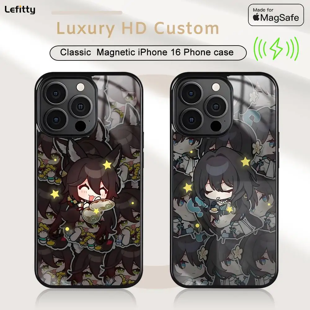 Game H-Honkai Star Rail Phone Case For iPhone 16 15 14 13 12 11 Pro Max Plus Mini Magsafe Charging Cover Magnetic Hard Shell
Game H-Honkai Star Rail Phone Case For iPhone 16 15 14 13 12 11 Pro Max Plus Mini Magsafe Charging Cover Magnetic Hard Shell