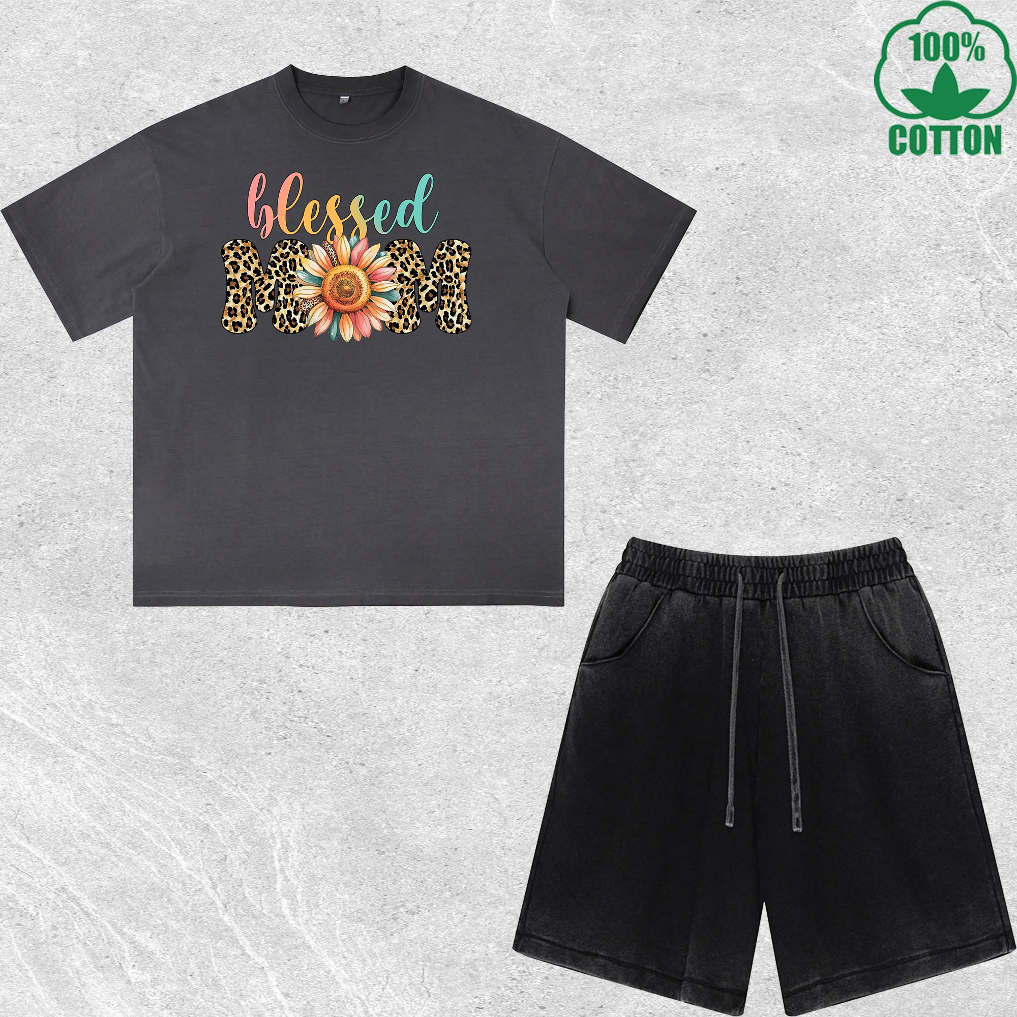Happy Mother's Day Printed Dirty Wash T-Shirt Shorts Set Combo Loose Trendy Fashionable 100%Cotton Short Value Pack
Happy Mother's Day Printed Dirty Wash T-Shirt Shorts Set Combo Loose Trendy Fashionable 100%Cotton Short Value Pack