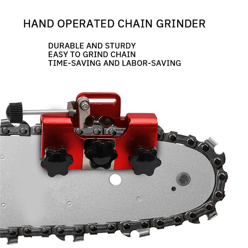 A63K-Bracelet Grinder Portable Hand-Cranked Chain Grinder Set Chain Clamp Sharpener Chain Grinder Quick Grinding Tool Durable Re
A63K-Bracelet Grinder Portable Hand-Cranked Chain Grinder Set Chain Clamp Sharpener Chain Grinder Quick Grinding Tool Durable Re