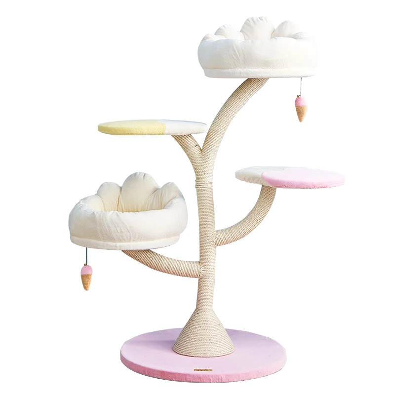 Large-scale Flower Cat Climbing Frame Rack Integrated Branches Dry Sisal Climbing Supplies
Large-scale Flower Cat Climbing Frame Rack Integrated Branches Dry Sisal Climbing Supplies