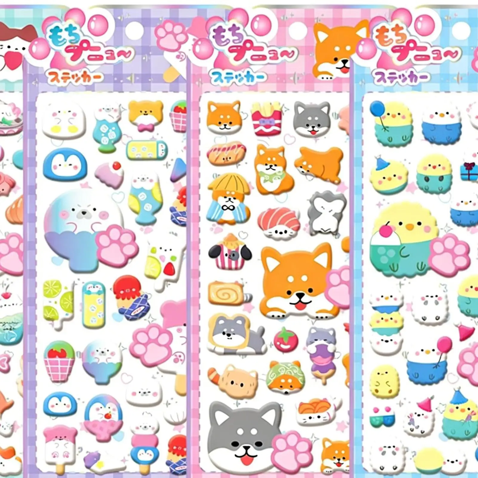 Наклейки с пузырьками, декоративная наклейка с принтом лапы животных, 4 листа, различные наклейки с лапами для чехла телефона, ноутбука, бутылки с водой, скрапбукинга
Наклейки с пузырьками, декоративная наклейка с принтом лапы животных, 4 листа, различные наклейки с лапами для чехла телефона, ноутбука, бутылки с водой, скрапбукинга