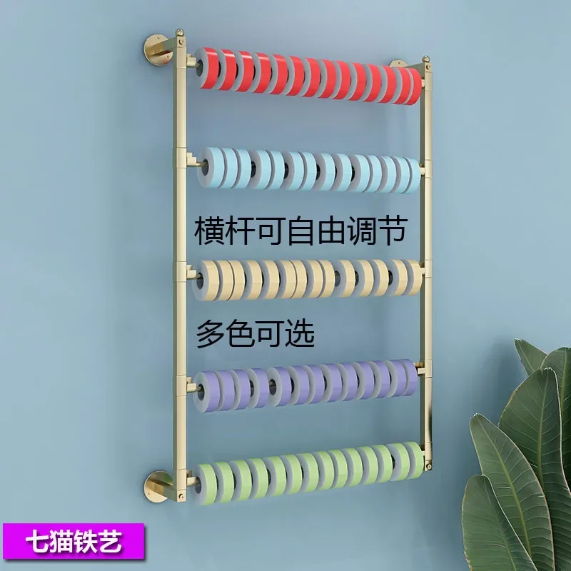 Ribbon Storage Rack Flower Shop Wrapping Paper Ribbon Shelf Wall Scarf Silk Scarf Display Fabric Sample Cloth Wall Hanging Shelf
Ribbon Storage Rack Flower Shop Wrapping Paper Ribbon Shelf Wall Scarf Silk Scarf Display Fabric Sample Cloth Wall Hanging Shelf