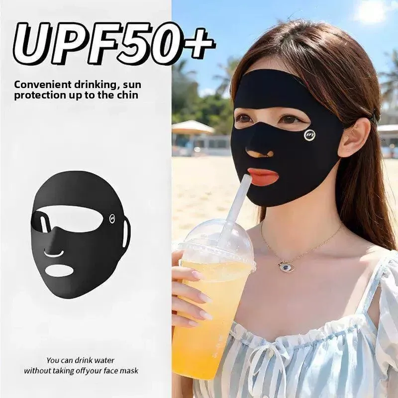 Women's Golf Sports Sun Protection Mask Breathable Outdoor Face Shield UV Protection Summer Seamless Medical Environment Suit...
Women's Golf Sports Sun Protection Mask Breathable Outdoor Face Shield UV Protection Summer Seamless Medical Environment Suit...