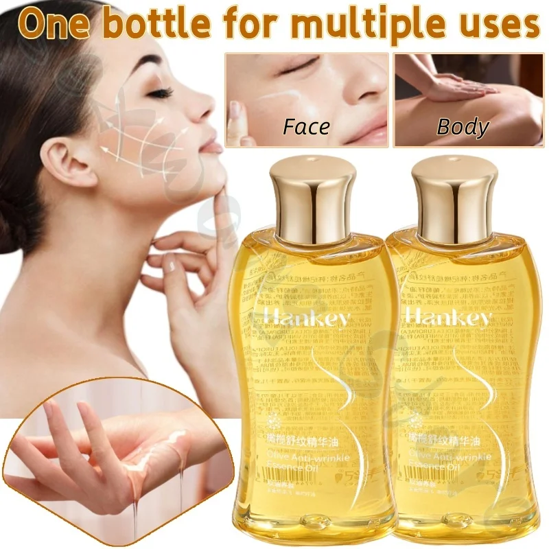 Olive anti-wrinkle essence oil 200ml dilutes fine lines, moisturizes and tightens, improves moisture and reduces dryness
Olive anti-wrinkle essence oil 200ml dilutes fine lines, moisturizes and tightens, improves moisture and reduces dryness