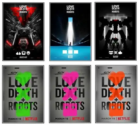 Love, Death & Robots Season 1 Movie Print Art Canvas Poster For Living Room Decor Home Wall Picture
Love, Death & Robots Season 1 Movie Print Art Canvas Poster For Living Room Decor Home Wall Picture