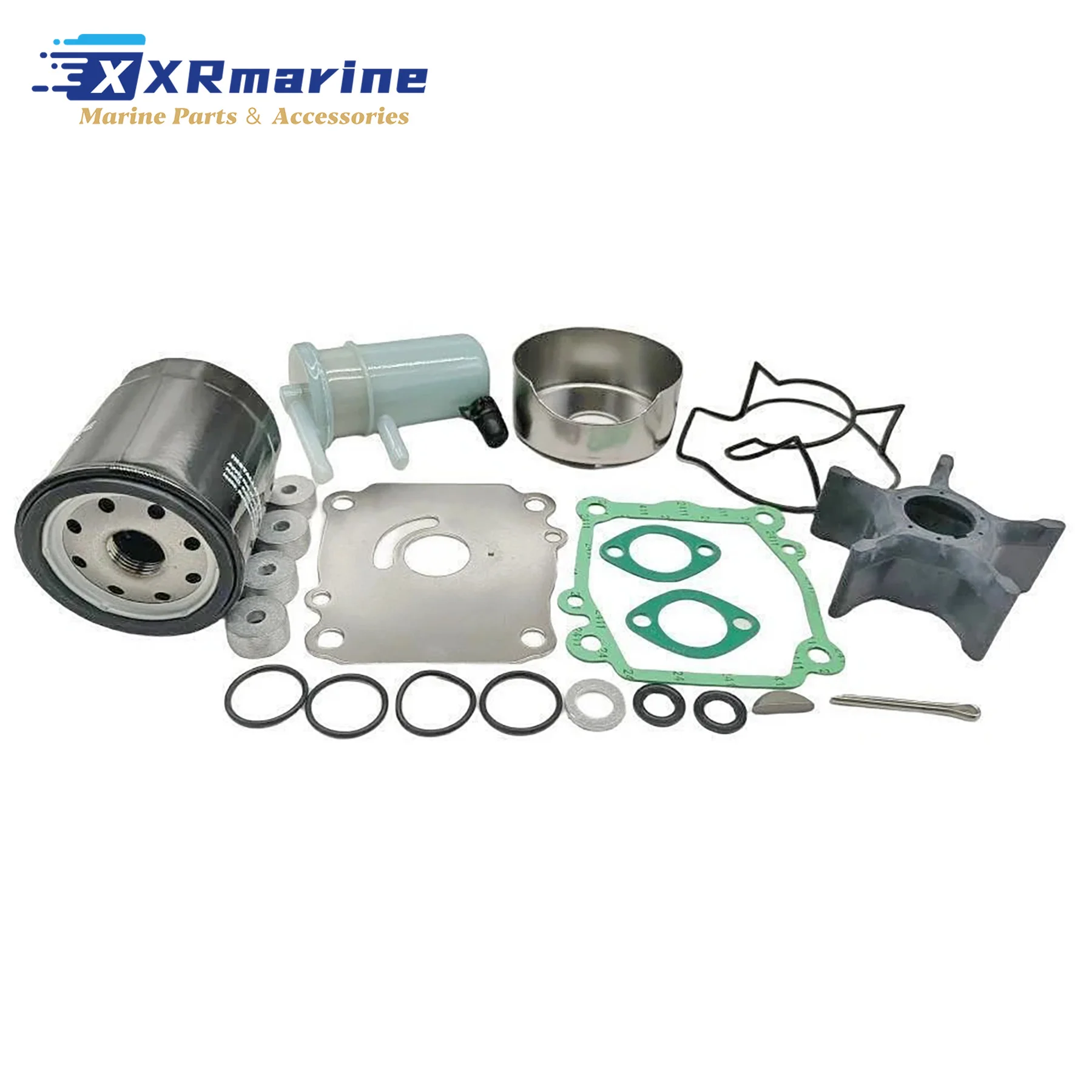 Marine Outboard Maintenance Rebuild Kit 17400-92841 Compatible with Suzuki Boat Engines 15410-87J30 55321-87J00 16510-61A31
Marine Outboard Maintenance Rebuild Kit 17400-92841 Compatible with Suzuki Boat Engines 15410-87J30 55321-87J00 16510-61A31