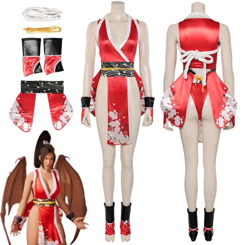 2025 New Nitara Mai Shiranui Cosplay Fantasy Game Mortal Kombat Disguise Costume Adult Women Halloween Roleplay Fantasia RQR78
2025 New Nitara Mai Shiranui Cosplay Fantasy Game Mortal Kombat Disguise Costume Adult Women Halloween Roleplay Fantasia RQR78