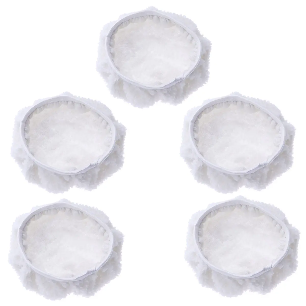 5Pcs Lambswool Bonnet Polishing Pads for Car Waxing Sealants Glazes Sofa Ceramic Tile 9-10 Inch Blue Reusable
5Pcs Lambswool Bonnet Polishing Pads for Car Waxing Sealants Glazes Sofa Ceramic Tile 9-10 Inch Blue Reusable