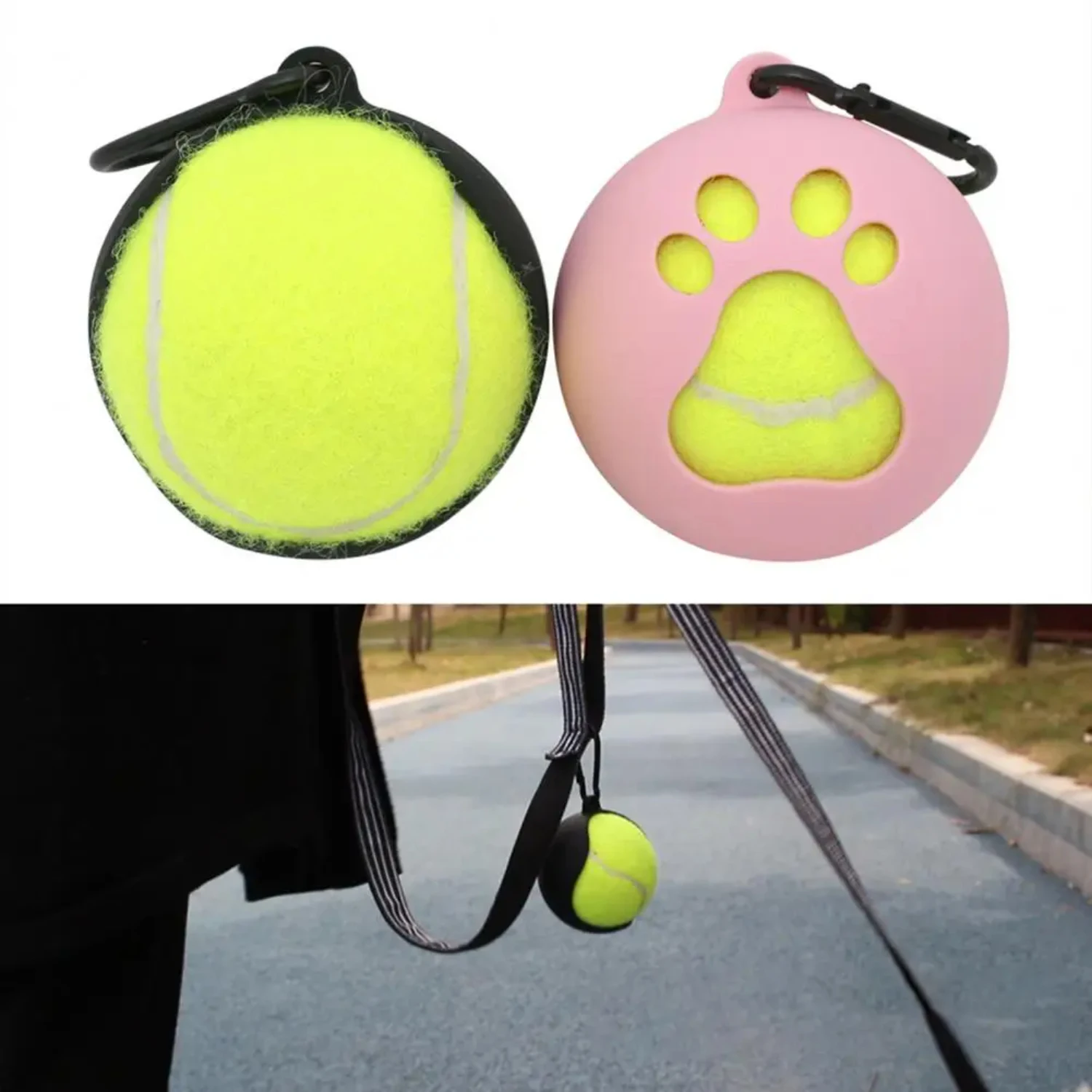Tennis Ball Holder with Hook Lightweight Easy Installation Hands-Free Pet Ball Cover Holder Dog Leash Attachment Pet Supplies
Tennis Ball Holder with Hook Lightweight Easy Installation Hands-Free Pet Ball Cover Holder Dog Leash Attachment Pet Supplies