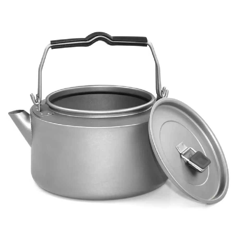 Pure Titanium Kettle 800ml/1.2L/1.45L Collapsible Durable for Camping Hiking Gooseneck Even Heat Tea Strainer & Steam Vent
Pure Titanium Kettle 800ml/1.2L/1.45L Collapsible Durable for Camping Hiking Gooseneck Even Heat Tea Strainer & Steam Vent