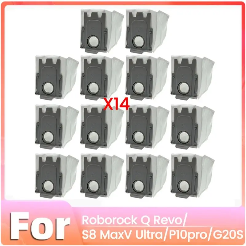 ABBZ-14PCS Dust Bag Replacement Kit For Roborock Q Revo/S8 Maxv Ultra/P10pro/G20S Robot Vacuum Cleaner Accessories
ABBZ-14PCS Dust Bag Replacement Kit For Roborock Q Revo/S8 Maxv Ultra/P10pro/G20S Robot Vacuum Cleaner Accessories