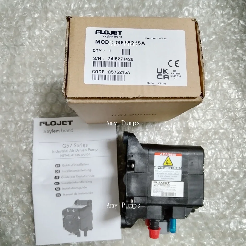 FLOJET G575215A Air Driven Diaphragm Pump FLOJET G57-5215
FLOJET G575215A Air Driven Diaphragm Pump FLOJET G57-5215