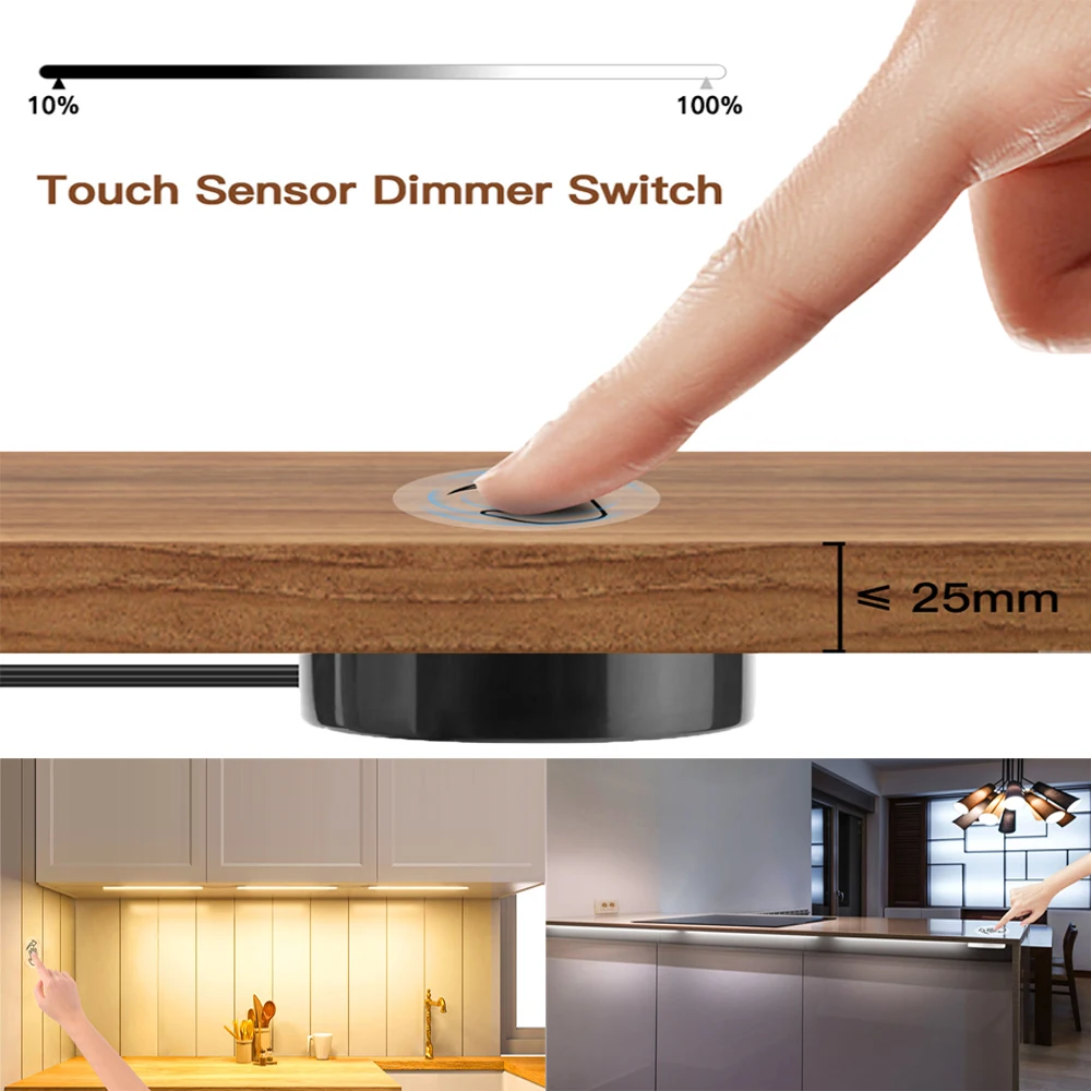 Smart Touch Switch Dimmable 12V 5A Penetrable 25mm Wood Panel Wireless Touch Sensor Light Hand Sweep Control Switches For Home
Smart Touch Switch Dimmable 12V 5A Penetrable 25mm Wood Panel Wireless Touch Sensor Light Hand Sweep Control Switches For Home