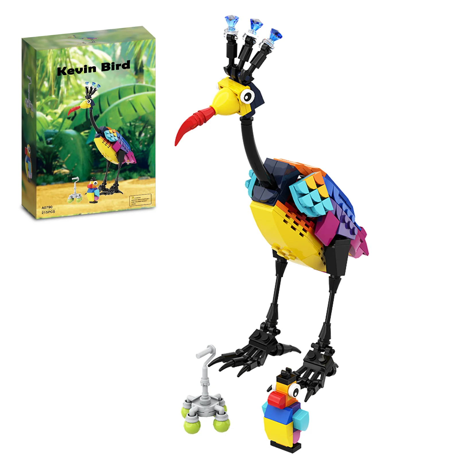 Kevin Bird Building Blocks Set Toy for Adult Girls Boys,Cartoon Animal for Balloon House Building Bricks Toys for kids gifts
Kevin Bird Building Blocks Set Toy for Adult Girls Boys,Cartoon Animal for Balloon House Building Bricks Toys for kids gifts
