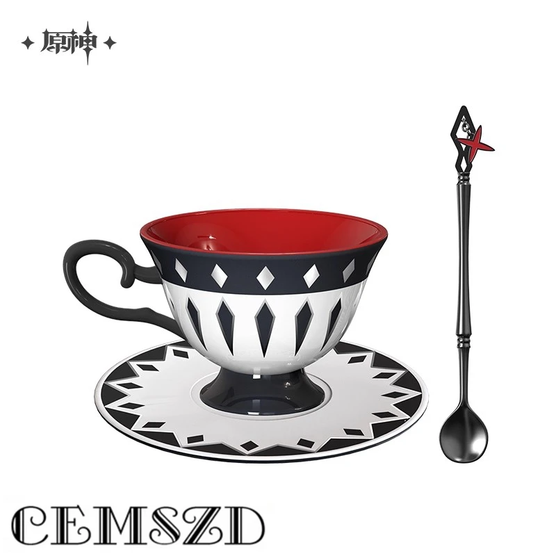 Game Genshin Impact Official Genuine Product Arlecchino-Themed Afternoon Tea Cup And Saucer Set Halloween Christmas Gift Cosplay
Game Genshin Impact Official Genuine Product Arlecchino-Themed Afternoon Tea Cup And Saucer Set Halloween Christmas Gift Cosplay
