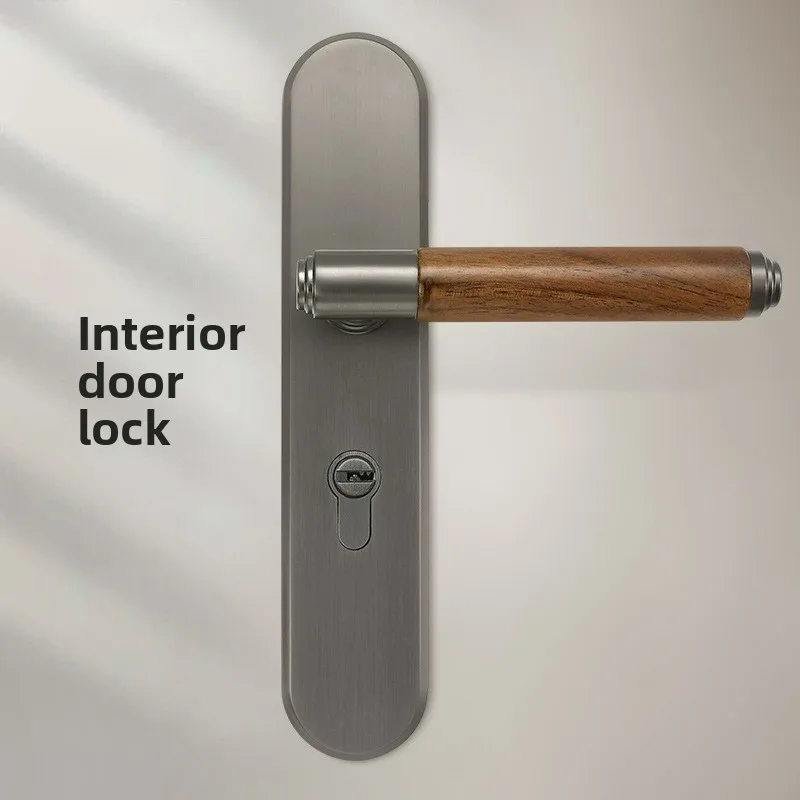 Modern Minimalist Home Door Walnut Interior Bedroom Wooden Door Universal Integrated Door Handle Lock
Modern Minimalist Home Door Walnut Interior Bedroom Wooden Door Universal Integrated Door Handle Lock