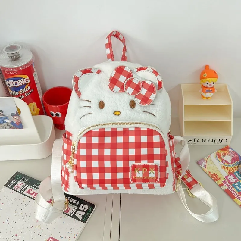 Sanrio Hello Kitty Kuromi My Melody Cute Leather Backpack Stitch Students Bag Kids Girl Sweet Girl Casual Backpack
Sanrio Hello Kitty Kuromi My Melody Cute Leather Backpack Stitch Students Bag Kids Girl Sweet Girl Casual Backpack