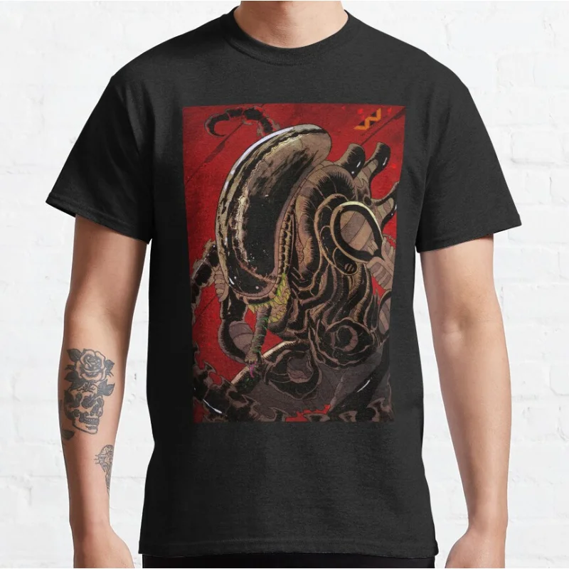 80s Vintage sci fi Alien Horror aliens movie scary Space Monster Xenomorph Graphic T Shirts large size Adult tops S-6XL
80s Vintage sci fi Alien Horror aliens movie scary Space Monster Xenomorph Graphic T Shirts large size Adult tops S-6XL