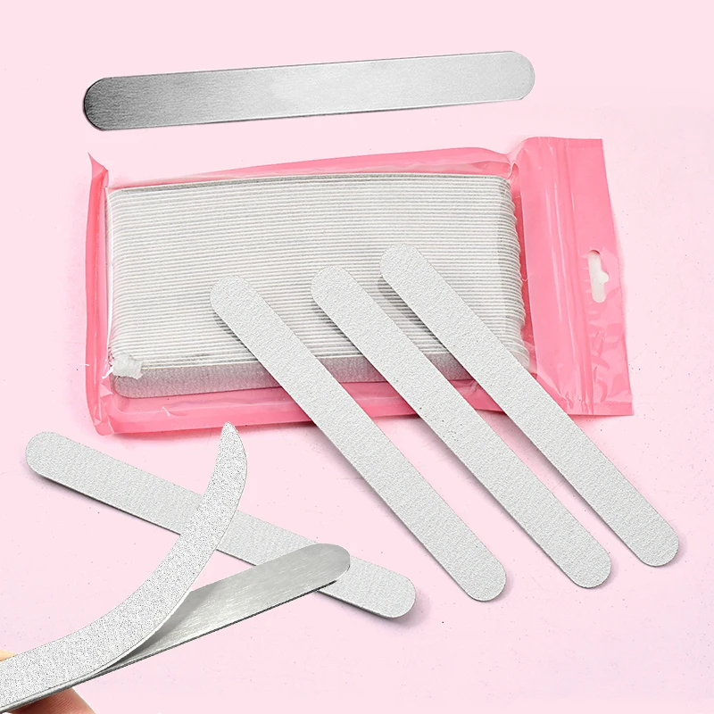100 Pcs Replacement Nail File 80/100/180/240 Grit Straight Grey Sandpaper Pads With Metal Handle Removable Files for nails
100 Pcs Replacement Nail File 80/100/180/240 Grit Straight Grey Sandpaper Pads With Metal Handle Removable Files for nails
