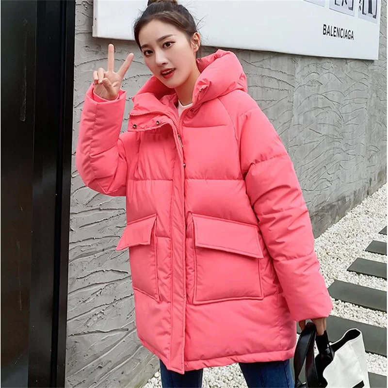 2022 New Winter Women Mid-long Parkas Jackets Casual Thick Warm Hooded Coat Female Winter Outerwear Cotton-padded Jackets Parkas
2022 New Winter Women Mid-long Parkas Jackets Casual Thick Warm Hooded Coat Female Winter Outerwear Cotton-padded Jackets Parkas