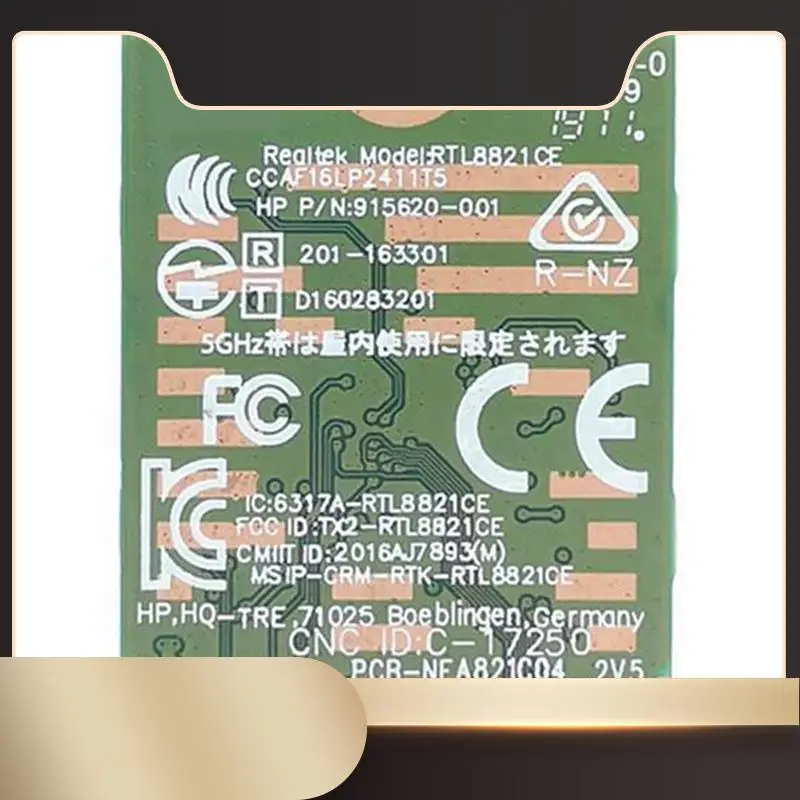 Комбинированная карта адаптера RTL8821CE 802.11AC 1X1 Wi-Fi + BT 4.2 SPS 915621-001 Беспроводная сетевая карта для Hp Probook 450 G5 Series-N36R
Комбинированная карта адаптера RTL8821CE 802.11AC 1X1 Wi-Fi + BT 4.2 SPS 915621-001 Беспроводная сетевая карта для Hp Probook 450 G5 Series-N36R