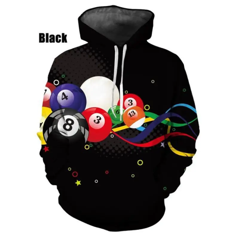 2024 Best-Selling Products Men's And Women's Hooded Sweatshirts 3D Billiards Printed Long Sleeved Sweaters Oversized Casual Wear
2024 Best-Selling Products Men's And Women's Hooded Sweatshirts 3D Billiards Printed Long Sleeved Sweaters Oversized Casual Wear