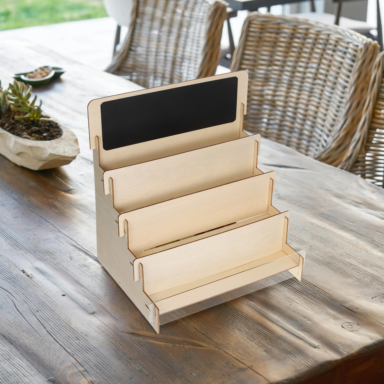 Wooden Card Display Stand Greeting Organizer Shelf Vendors Storage Rack Postcard Tier Spacious Chalkboard Holiday Business Use
Wooden Card Display Stand Greeting Organizer Shelf Vendors Storage Rack Postcard Tier Spacious Chalkboard Holiday Business Use