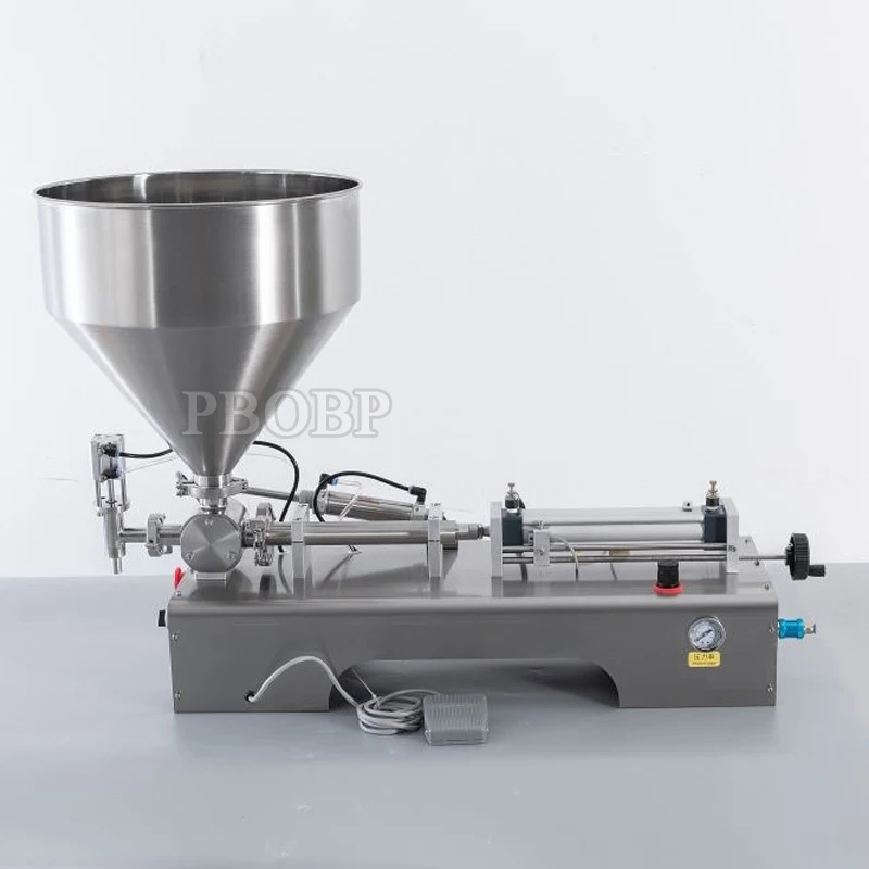 High Precision Pneumatic Viscous Liquid Filling Machine 100-1000 ml Fill Capacity Silicone Grease oil
High Precision Pneumatic Viscous Liquid Filling Machine 100-1000 ml Fill Capacity Silicone Grease oil