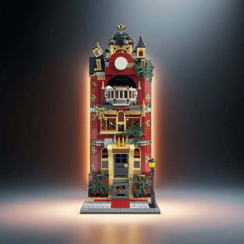 NEW 1512PCS MOC Street View Modular Haunted High School Model Custom Building Blocks Architecture DIY Assembly Display Gift Set
NEW 1512PCS MOC Street View Modular Haunted High School Model Custom Building Blocks Architecture DIY Assembly Display Gift Set