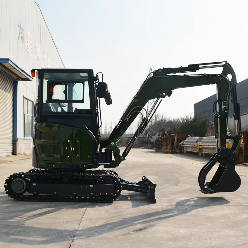 Customized 3.5 Ton EURO 5 EPA Mini Excavator okw35 Best Selling Multifunctional Crawler Excavator 3500kg Farm Excavator
Customized 3.5 Ton EURO 5 EPA Mini Excavator okw35 Best Selling Multifunctional Crawler Excavator 3500kg Farm Excavator