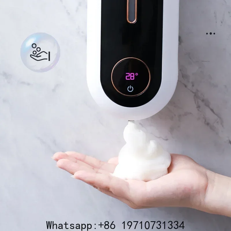 Smart induction soap dispenser Automatic hand sanitizer Electric wall mounted foam mobile phone USB rechargeable soap dispenser
Smart induction soap dispenser Automatic hand sanitizer Electric wall mounted foam mobile phone USB rechargeable soap dispenser