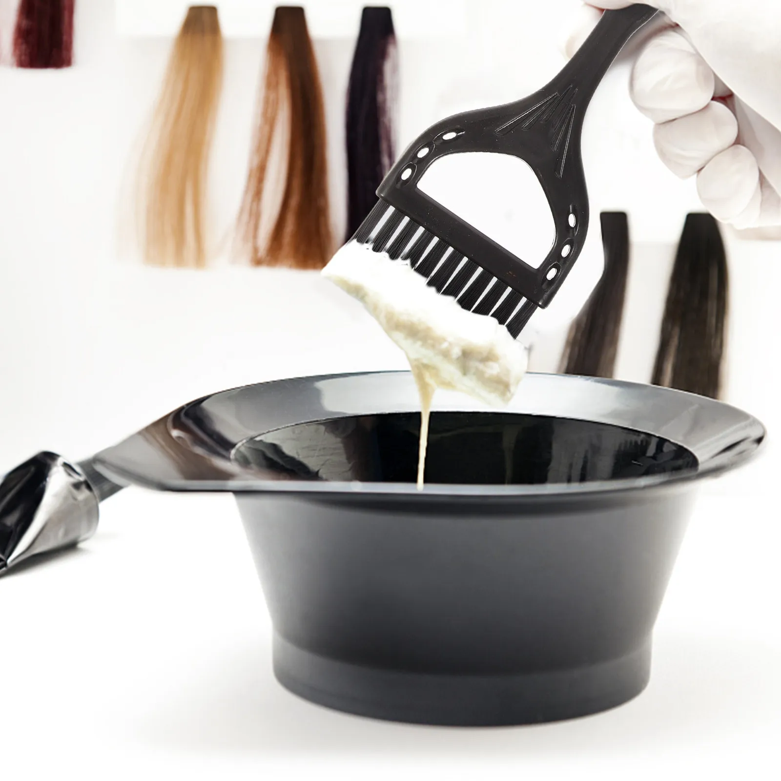 1Set Hair Dyeing Brush and Bowl Kit Professional Grade Hair Coloring Tools for Salon Home Use Wear Resistant Lightweight Mixing
1Set Hair Dyeing Brush and Bowl Kit Professional Grade Hair Coloring Tools for Salon Home Use Wear Resistant Lightweight Mixing