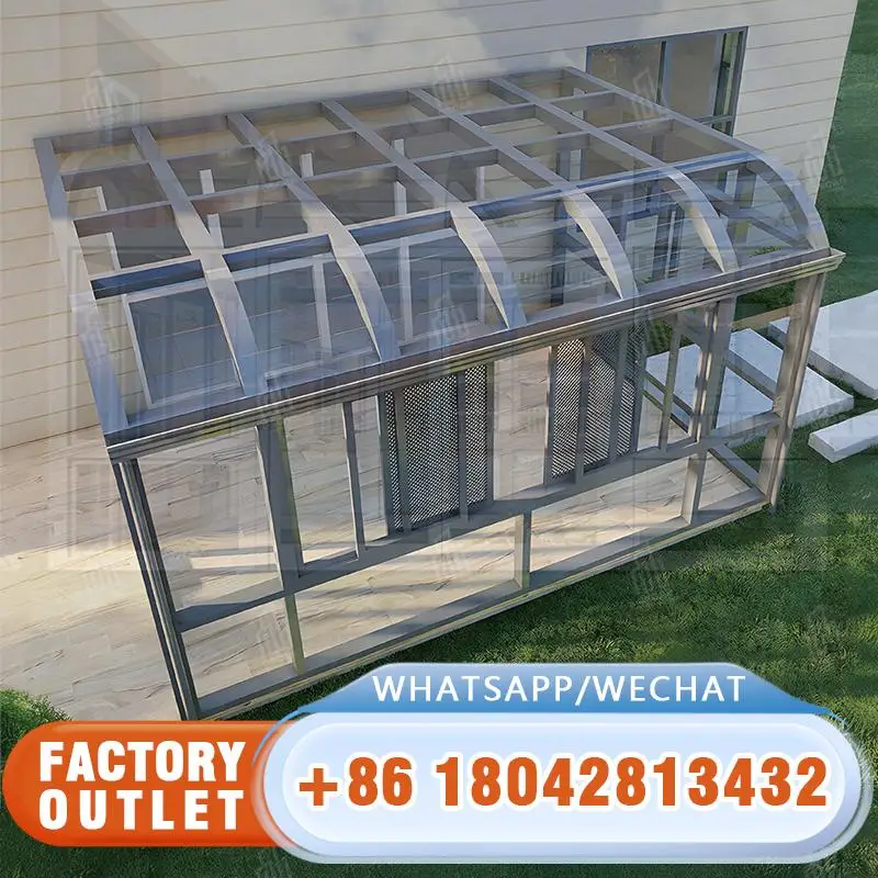 Modern Aluminium Free Standing Sun Rooms for Winter Gardens in Cold Regions SunRoom
Modern Aluminium Free Standing Sun Rooms for Winter Gardens in Cold Regions SunRoom