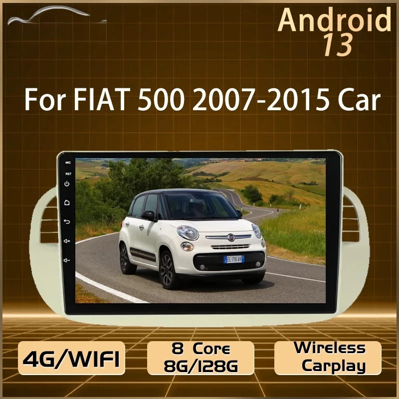 For FIAT 500 2007-2015 Wireless Carplay Android 13 Car Radio Car Multimedia Host Stereo Player GPS Navigation 4G/WIFI
For FIAT 500 2007-2015 Wireless Carplay Android 13 Car Radio Car Multimedia Host Stereo Player GPS Navigation 4G/WIFI
