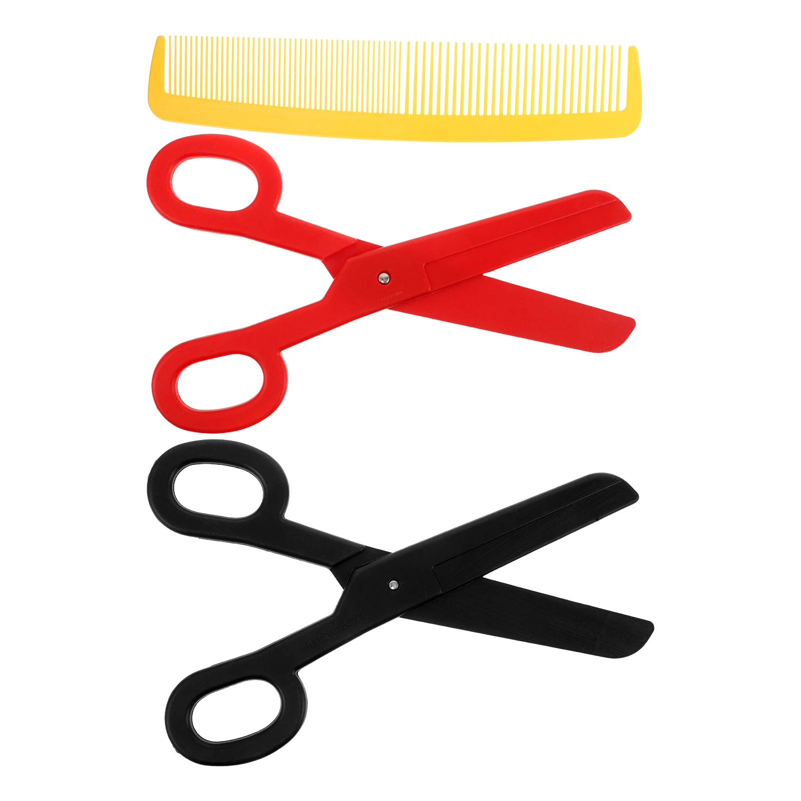 1 Set Giant Comb Scissor Props: Oversized Plastic Clown Party Supplies For Halloween Carnival Cosplay Stage Performance Prank
1 Set Giant Comb Scissor Props: Oversized Plastic Clown Party Supplies For Halloween Carnival Cosplay Stage Performance Prank