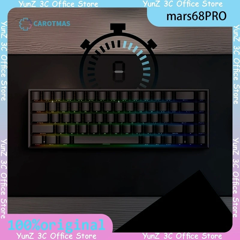 IROK mars68PRO Magnetic Axis Keyboard Wired Wireless Mechanical Keyboard RGBRT0.01mm SOCD Esports Gaming Keyboard
IROK mars68PRO Magnetic Axis Keyboard Wired Wireless Mechanical Keyboard RGBRT0.01mm SOCD Esports Gaming Keyboard
