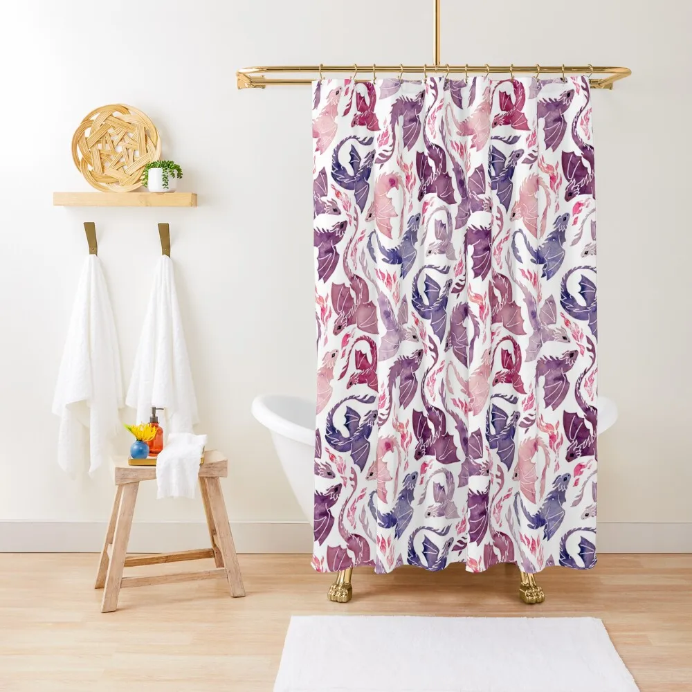 Dragon fire pink & purple Shower Curtain Shower For Bathroom Modern Accessory Bathrooms Curtain
Dragon fire pink & purple Shower Curtain Shower For Bathroom Modern Accessory Bathrooms Curtain
