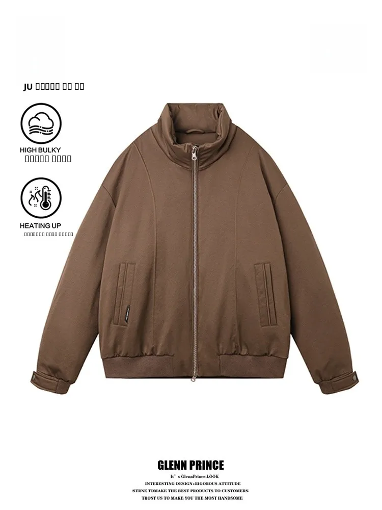 GPstudio American Retro White Du down ort Puffer Jaet Men's Winter Loose Warm Couple's Outerwear Polyester Fiber
GPstudio American Retro White Du down ort Puffer Jaet Men's Winter Loose Warm Couple's Outerwear Polyester Fiber