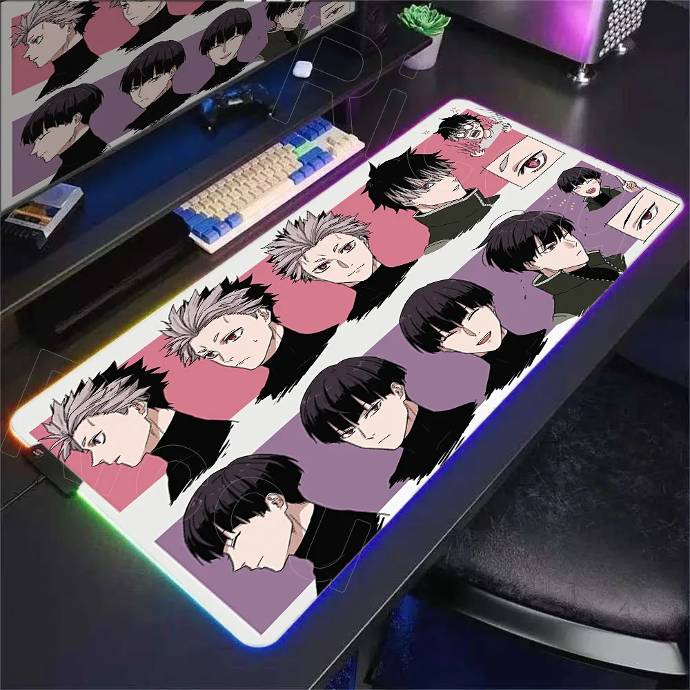 HD Printing Kaiju No.8 Mouse Pad E-sports Anime Gaming Mouse Pad LED Table Pads 90x40cm Backlit Rubber Desktop XXL RGB Desk Mats
HD Printing Kaiju No.8 Mouse Pad E-sports Anime Gaming Mouse Pad LED Table Pads 90x40cm Backlit Rubber Desktop XXL RGB Desk Mats
