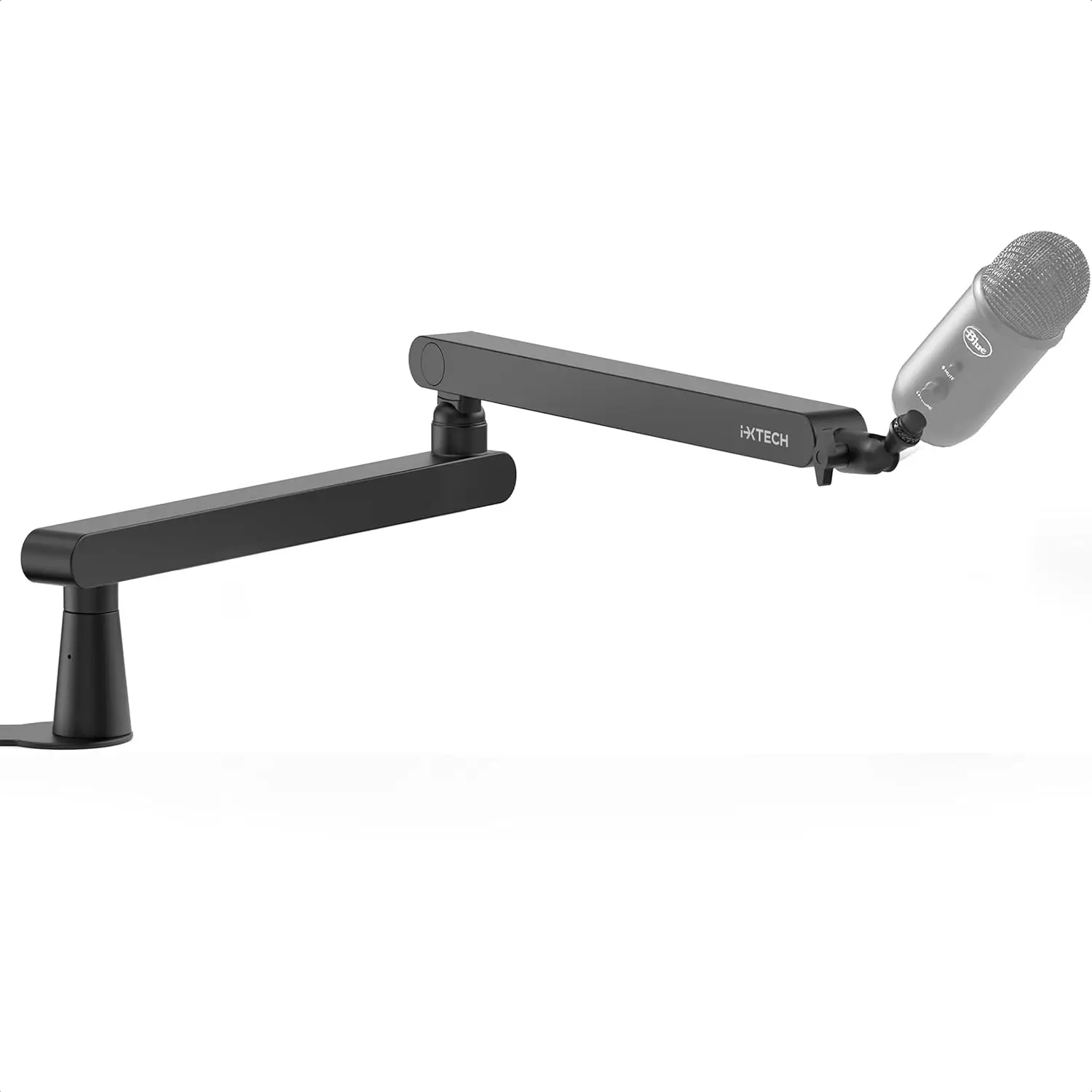 Low Profile Mic Arm Desk Mount, 360° Swivel Boom Arm with Detachable Rise Column & Cable Management for Streaming Recording
Low Profile Mic Arm Desk Mount, 360° Swivel Boom Arm with Detachable Rise Column & Cable Management for Streaming Recording