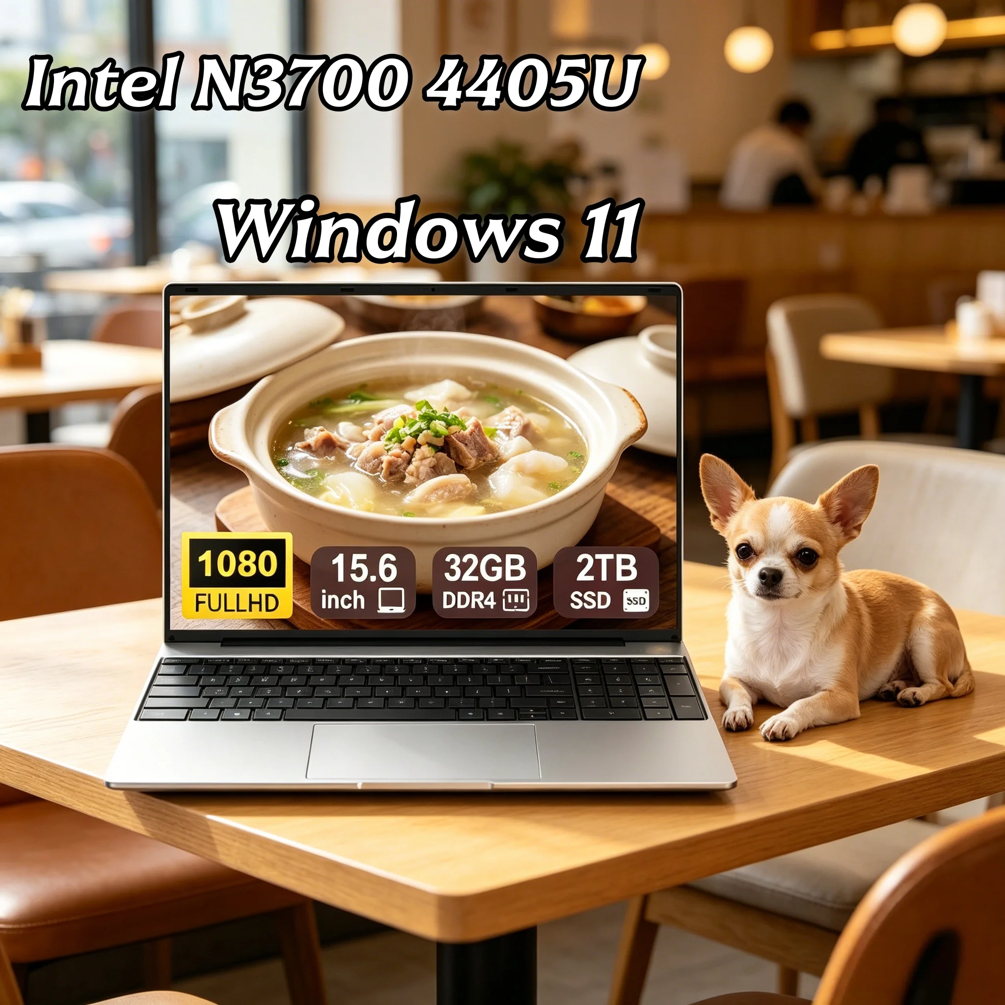 Portable 15.6'' Business Gaming Laptop Intel N3700 4405U Windows 11 32GB RAM 2TB SSD Ultra Light Student Notebook Computer
Portable 15.6'' Business Gaming Laptop Intel N3700 4405U Windows 11 32GB RAM 2TB SSD Ultra Light Student Notebook Computer